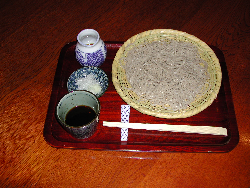 Zaru soba, simple but the most sophisticated